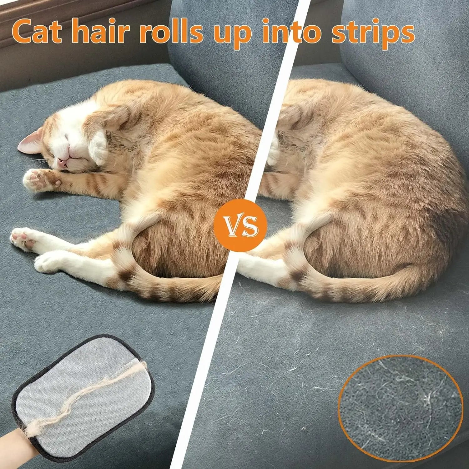 Electrostatic pet hair remover