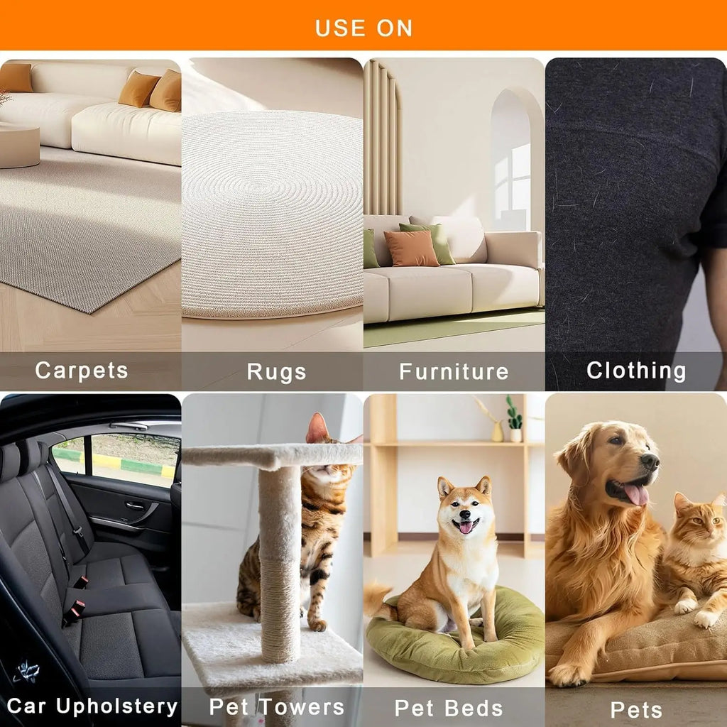 Electrostatic Pet Hair Removal for dogs and cats