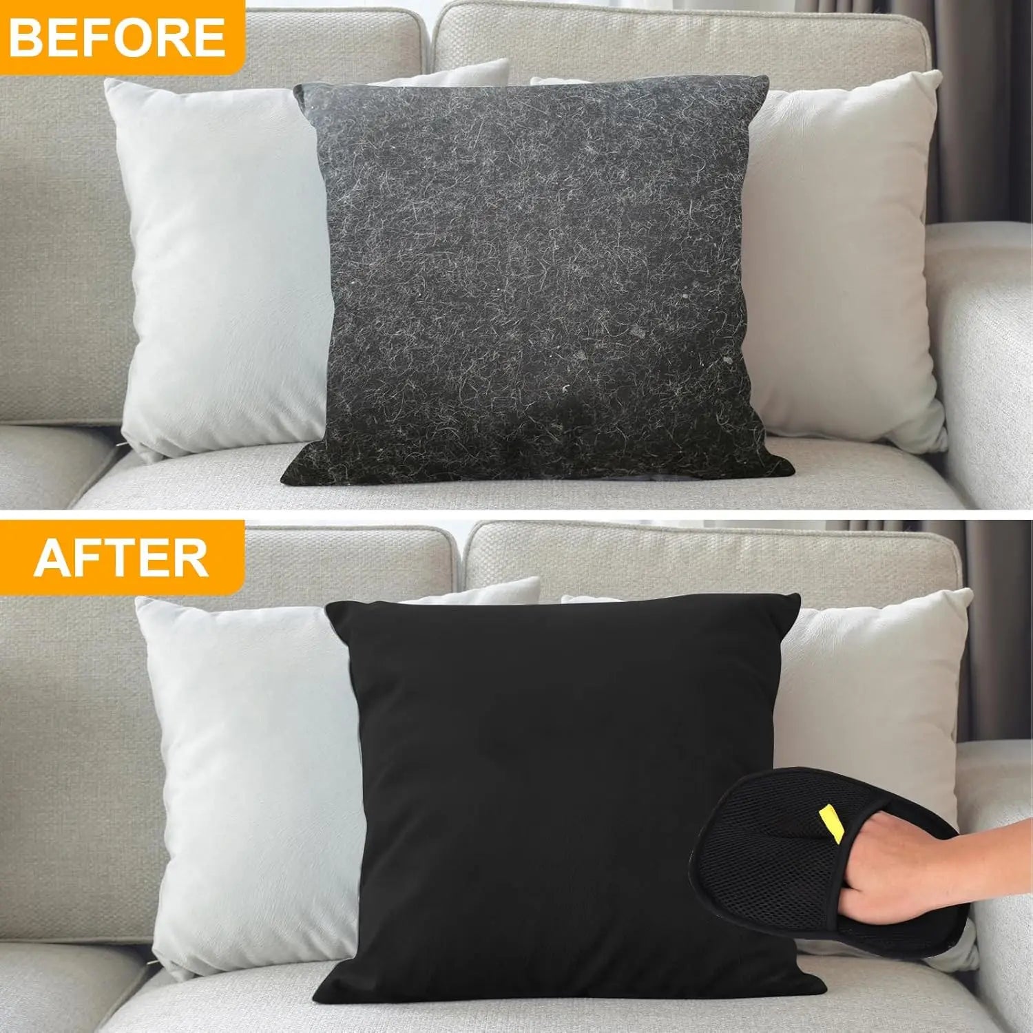 Electrostatic Pet Hair Removal for dogs and cats