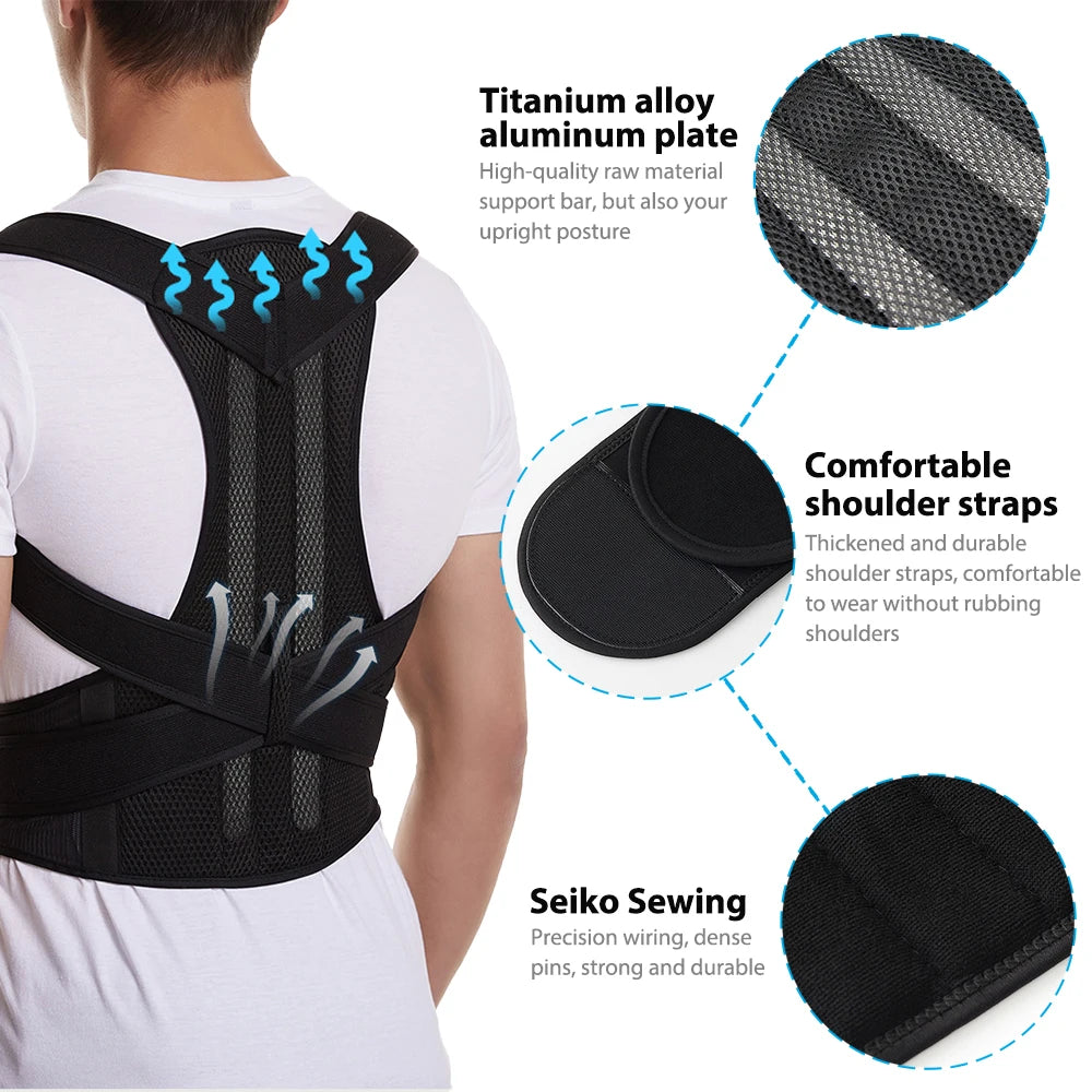 Full-Body Alignment Brace for Men & Women
