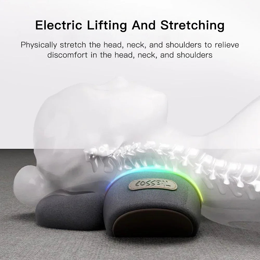 Orthopedic Heated Neck Massager Pillow