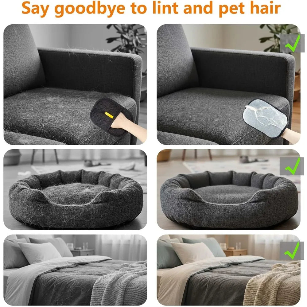 Electrostatic pet hair remover